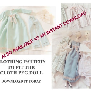 Waldorf inspired / bendy dolls / digitel pattern & tutorial / instant download pattern / mini dolls / felt doll pattern / PERMISSION TO SELL image 8