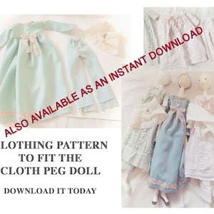 5 X PATTERN BUNDLE / Baby Cloth dolls / Waldorf doll pattern / PDF Cloth Doll Pattern / Waldorf doll / Instant download to Make & Sell image 8