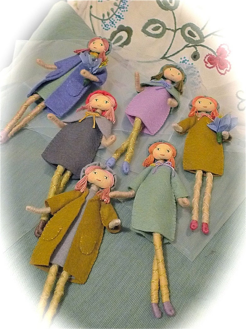 French style doll with beret / digital pattern tutorial image 8