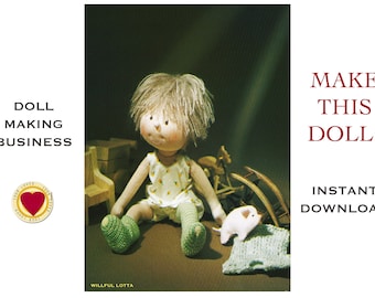 Doll Sewing Pattern Bundle: Waldorf Style Cloth Dolls (Digital Download)