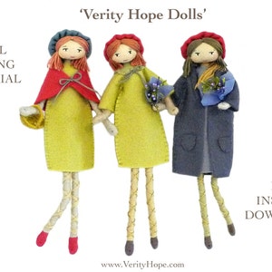 French style doll with beret / digital pattern tutorial imagem 2