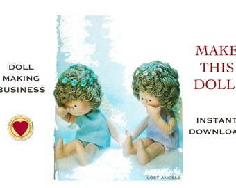 Doll Sewing Pattern Bundle: Princess, Angel, Fairy (Digital Download)