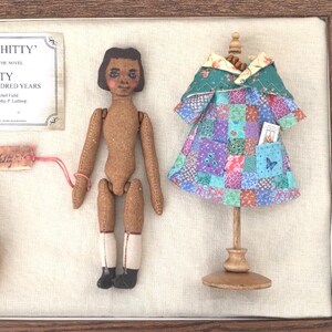 Easy Fabric Printed Jointed Cloth Doll Pattern Kit to Create Antique ...