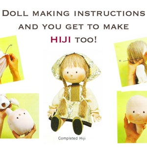 5 X PATTERN BUNDLE / Baby Cloth dolls / Waldorf doll pattern / PDF Cloth Doll Pattern / Waldorf doll / Instant download to Make & Sell image 2