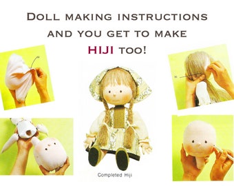 5 x PACCHETTO DI MODELLI / Bambola per bambini / Insegnante / Modello per bambola Fata Ninfa / Modello per bambola di stoffa / Download digitale per creare e vendere