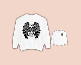 Sudadera Liberty Wing / Sudadera con estampado de alas de ángel / Sudadera Freedom / Regalo de estilo urbano
