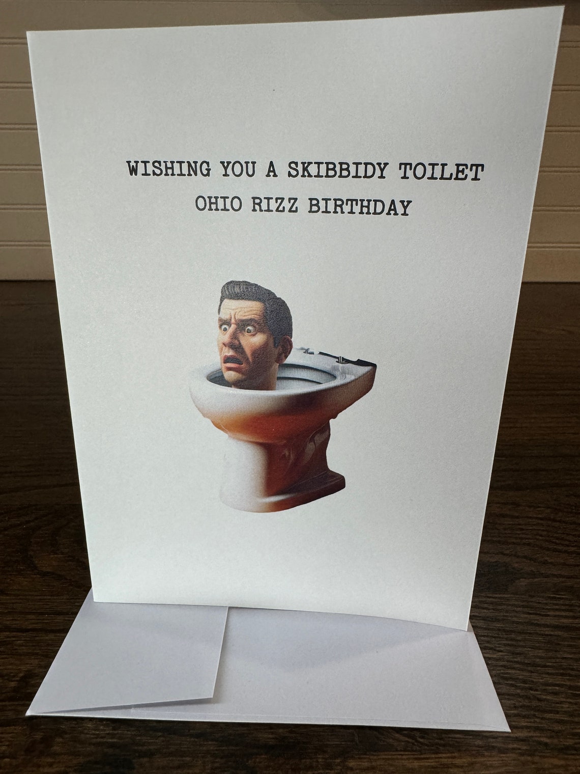 Skibidi Toilet Ohio Rizz Birthday - Hilarious Meme-inspired Greeting ...