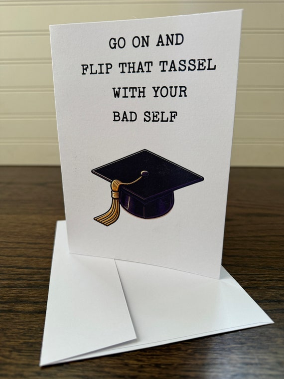 Funny Graduation Card for College or High School Student - Etsy Funny Graduation Card for College or High School Student - Etsy