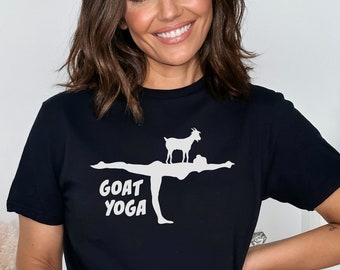 Goat Yoga Shirt, Goat Shirts, Cute Goat Shirt, Goat Lover Shirt, Farm Animal Shirt, Kids Goat Shirts, Goat Lover Gift, Farm Girl Shirt, Show