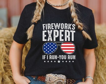 4th July Funny Shirt, 4th of July Shirts, If I Run You Run Shirt, American Flag Shirt,4th of July, Stars and Stripes Shirt, Red White Blue