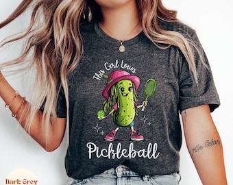 Pickleball Shirt, Loves Pickleball Gift, Womens Pickleball Shirt, Pickleball Party Shirt, Funny Pickleball T-Shirt, Pickleball Birthday Gift