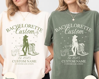 Custom Bachelorette Shirts | Western Bachelorette Party Shirts | Bach Trip Shirts | Nashville Bachelorette | Comfort Colors®| Girls Trip |