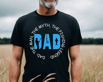 Dad Fishing Shirt, Dad Legend Shirt, Fishing Shirt, Father's Day Gift, Fishing Shirt Gift, Dad Fishing Shirt Gift, Gift For Dad