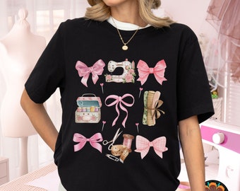 Coquette Sewing Shirt, Funny Sew TShirt, Sewing Tee, Sewing Lover Shirt, Quilter Gift, Gift For Quilter, Quilting Shirt, Sewing Lover Gift