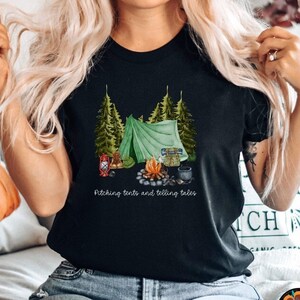 Camping Shirt, Tent Camping Shirt, Camping Gift, Camper Shirt, Travel Shirt, Vacation Shirt, Road Trip Shirt, Camping Gift