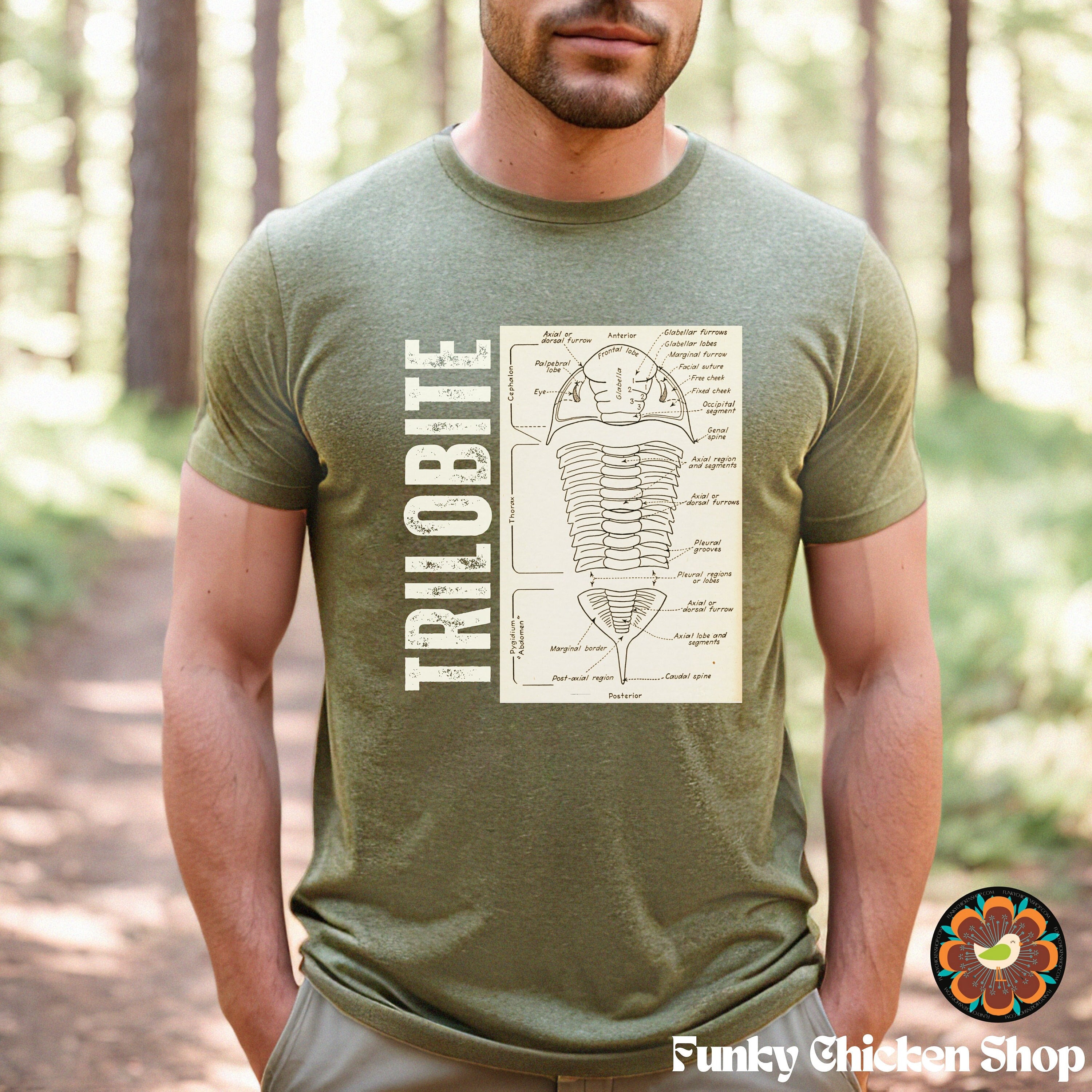 Vintage Trilobite Shirt, Trilobite Shirt, Trilobites Gift, Geology Tee, Vintage Geologist T-shirt, Fossil Marine Shirt, Gift For Geologist