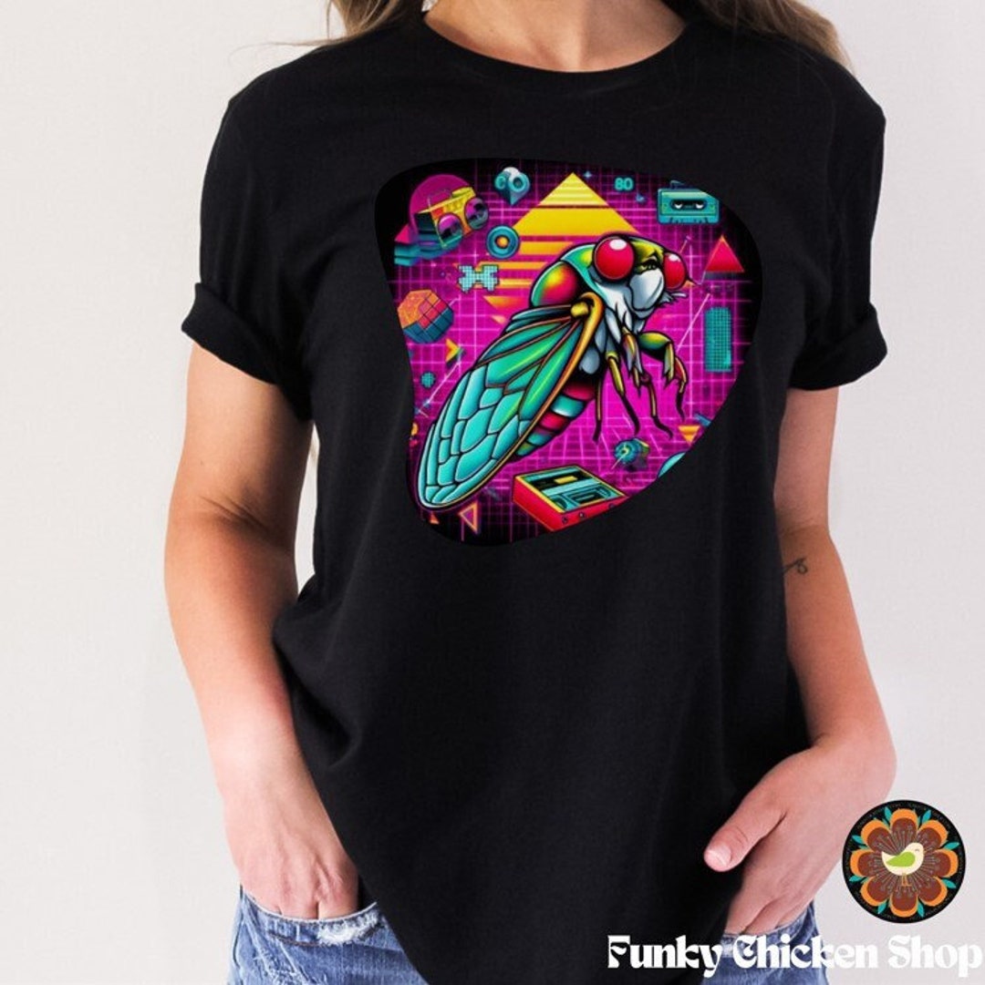 Vintage 90s Cicada Shirt, 2025 Cicadas Shirt, 17 Year Cicada, Brood X T