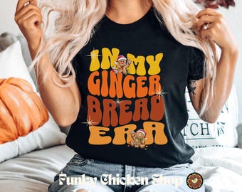 Family Christmas Matching Shirts, Gingerbread Couples Shirts, Gingerbread Party Shirt, Retro Matching Gingerbread Christmas Shirts