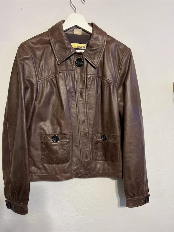 Michael Kors Vintage Genuine Leather Womens Large