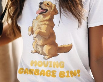 Adorable Golden Retriever T-Shirt, Golden Retriever Owner Gift, Funny Dog Lover Graphic Tee, Golden Retriever Lover, Golden Dog T-Shirt