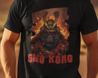 King Kong T-Shirt, Shō Kong, Japanese Movie T-Shirt, Japan Film Shirt, Movie Lover T-Shirt, King Kong Gift, Japan Monster Shirt, Ape T-Shirt