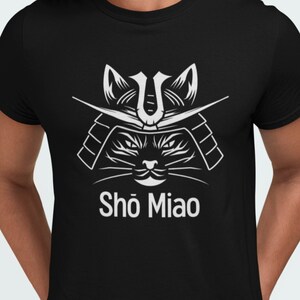 Katze T-Shirt, Shō Miao, Katze Samurai T-Shirt, Japanischer Film T-Shirt, Japan Film Shirt, Filmliebhaber T-Shirt, Katzen Geschenk, Japan Katze Shirt