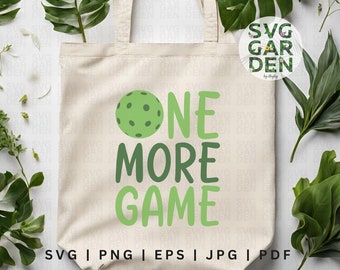Un juego más SVG, Pickleball SVG, Pickleball Shirt Svg, Pickleball SVG Bundle, Pickleball png, Cut Files, digital, Sublimación Pickleball