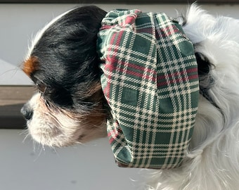 Cavalier Snood  ~  Christmas Tartan