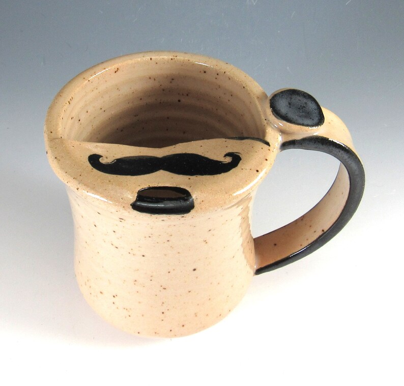 8 Ounces Mustache Mug/Moustache Mug/Mustache Cup 8 Ounces image 5