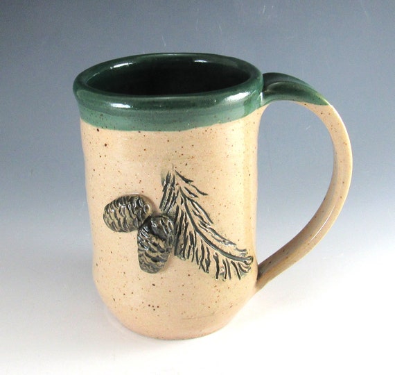 Large Pine Cone Styled Coffee or Tea Mug-12-13Ounces Large Pine Cone Styled Coffee or Tea Mug-12-13Ounces
