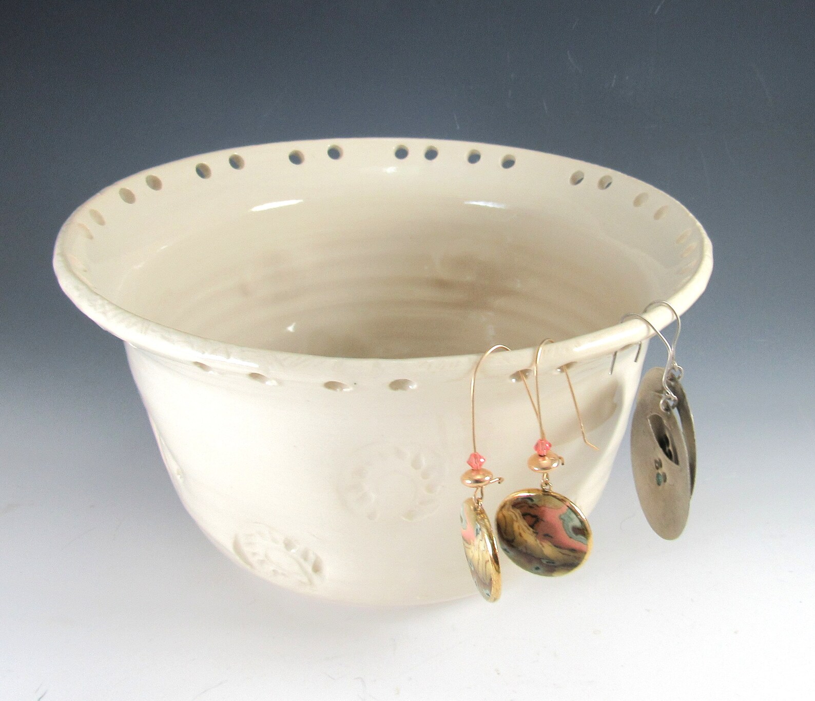 Earring Tree and Jewelry Holder / Jewelry Organizer / Earring - Etsy