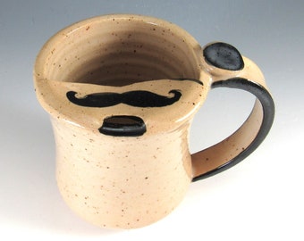 8 Ounces  Mustache Mug/Moustache Mug/Mustache Cup 8 Ounces