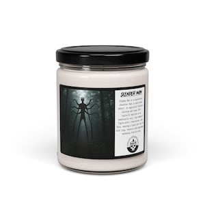 Slender Man Scented Candle
