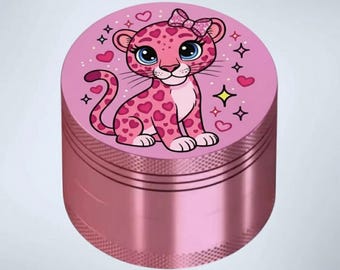 Schattige roze Jaguar-designmolen