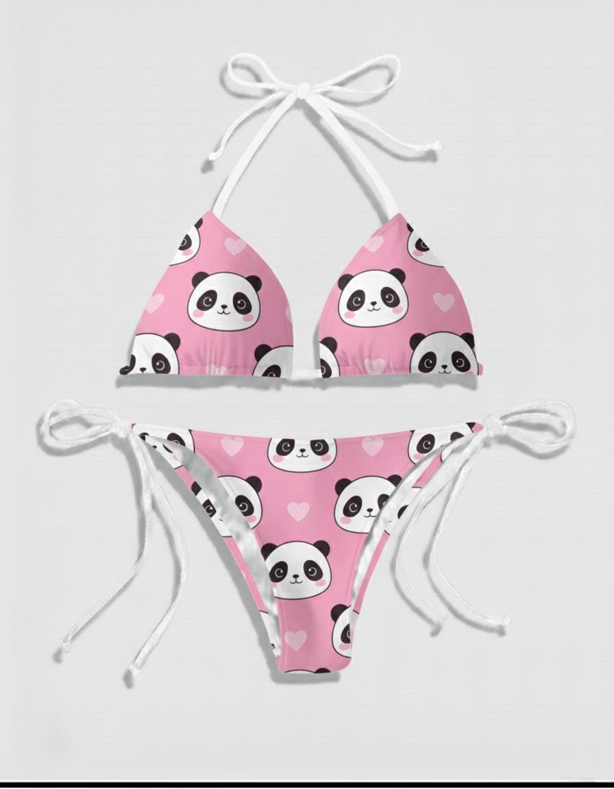 Panda bikini - Etsy 日本