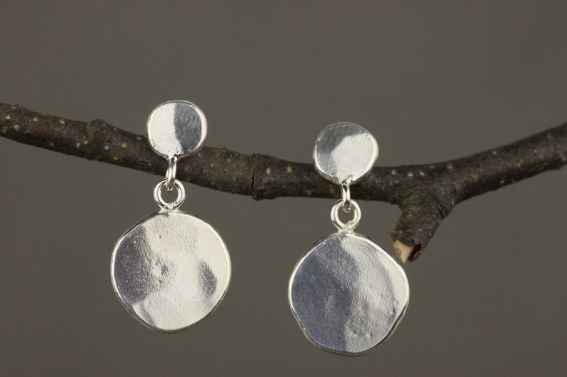 Gold Coin Drop Earrings. Unique Christmas Gifts Etsy UK