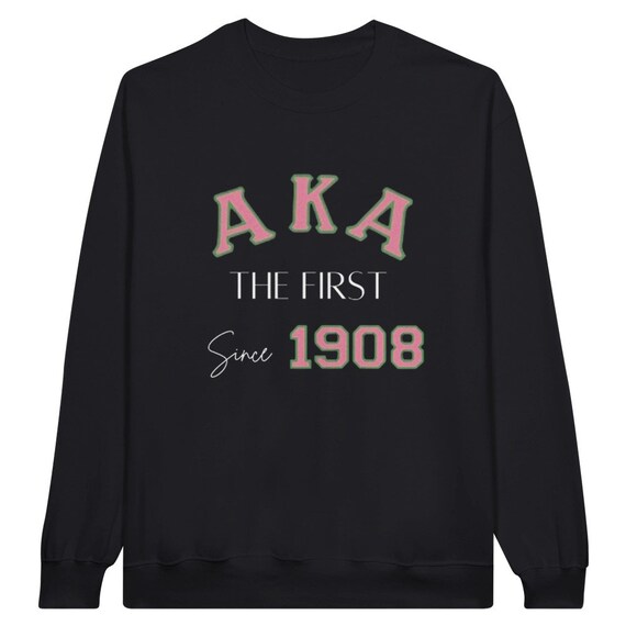 Aka Sorority Sweatshirt Alpha Kappa Alpha Sorority Alpha Kappa Alpha Since 1908 Sweatshirt Sorority Sweatshirts Hbcu Sorority Sweatshirt Etsy UK