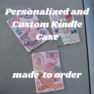 Blind Date met een Kindle-hoesje: aangepaste hoesjesset voor de Kindle (inclusief hoesje + insert + popsocket + stofplug)