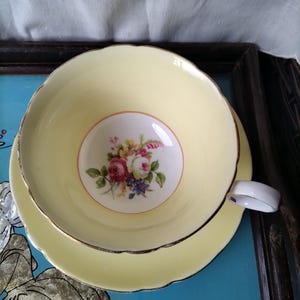 1950-tals shellykopp och fat, Chester-design