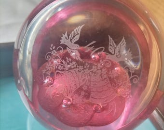 Caithness 40e rugby huwelijksverjaardag presse-papier