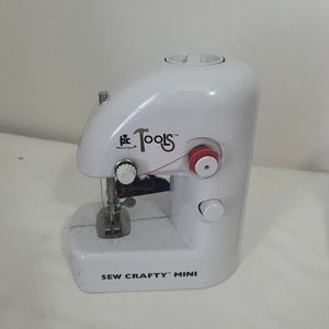 Sew Crafty Mini Sewing Machine White SZ 14