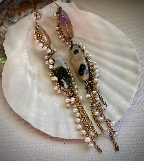 The Waterfall Earrings..