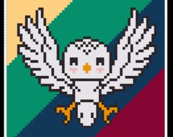 Snowy Owl Crochet Pattern | Hedwig |  Harry Potter-Inspired | Digital PDF