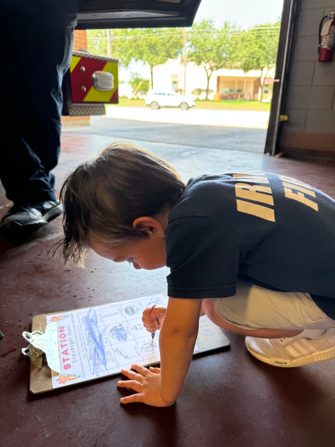 Fire Station Scavenger Hunt Printable: Explore, Discover, and Color ...