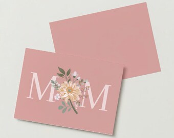 Printable Mother's Day Card- Short, Sweet, Simple.