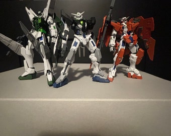 Gundam Exia, Kyrios, Dynames セット GUNDAM 00 Exia Kyrios Dynames Virtue 1:144 HG BANDAI Model