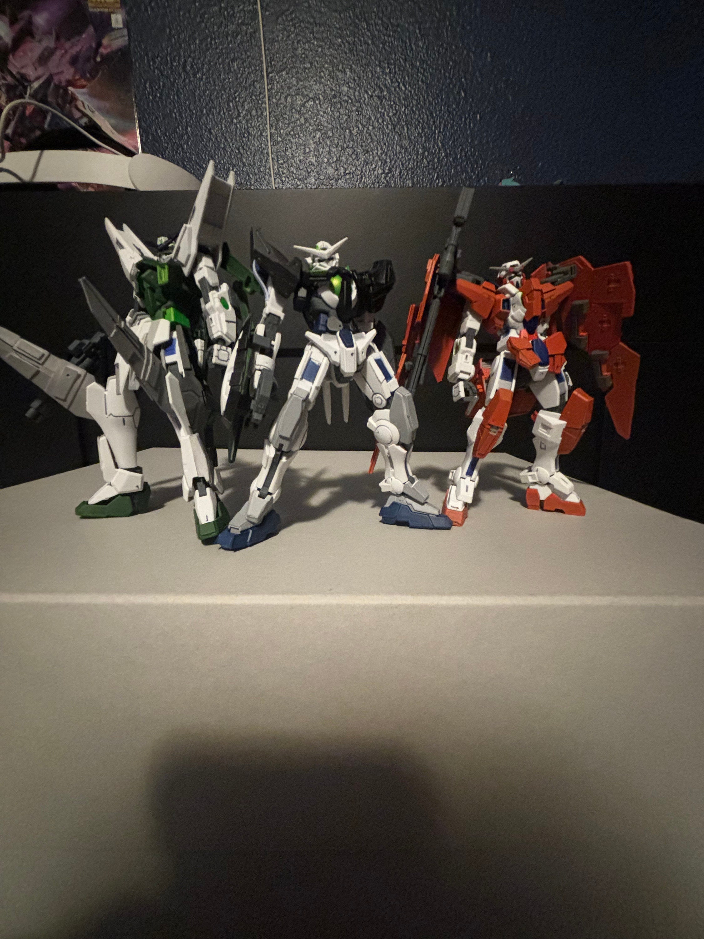 Gundam 00 Exia, Dynames, Kyrios Gunpla Custom Model Kit - Etsy