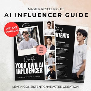 AI Influencer Guide | Monetize AI | Chat GPT | Midjourney