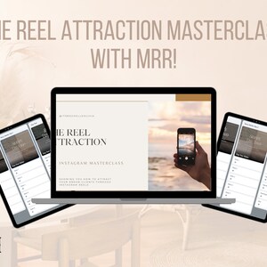 The Reel Attraction Masterclass with MRR! | Instagram Masterclass | DFY Mini Digital Course | Resell for 100% Profit