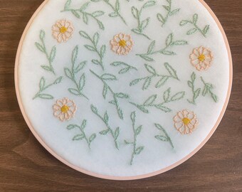 Embroidered Flowers